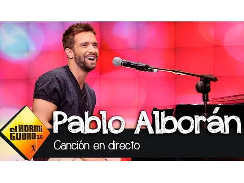 Download MP3 Pablo Alborán canta en directo en El Hormiguero 3.0