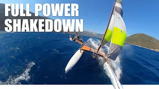 Hobie 16, Wind 30 knots, Top Speed