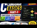 C Programming Tutorial for Beginners Part 3 If Else If Else Switch Statement