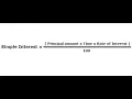 C Program to Calculate the Simple Interest