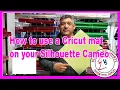 How use a Cricut mat on your Silhouette cameo Vinyl and Shirts