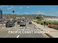 Full Version Driving Pacific Coast Highway Newport Beach to San Clemente Beach California 4K