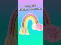 Transform Your Space with DIY Macrame Rainbow