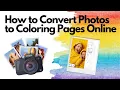 How to Convert Photos to Coloring Pages Online Easy Guide with Mimi Panda