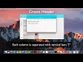 Journey app - Create Markdown table