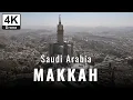 Makkah 4K Drone 2025 Kaaba Masjid al-Haram Royal Clock Tower Desert Views