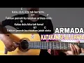 Download Lagu PETIKAN GITAR  ARMADA - KATAkAN SEJUJURNYA | Pemula
