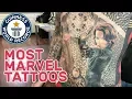 Video di Most marvel comic book character tattoos - Guinness World Records