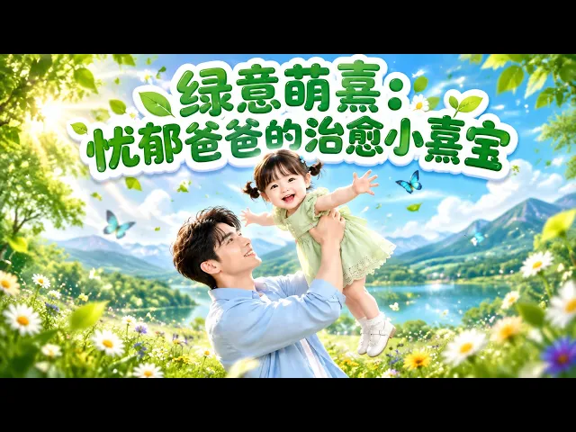 绿意萌熹:忧郁爸爸的治愈小熹宝