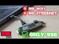 Connect Raspberry Pi to Your PC Using ONLY a USB Cable No WiFi No Ethernet