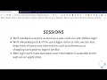 Express Sessions JSON Examples
