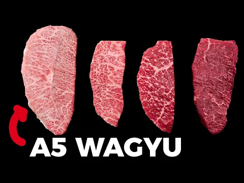 Watch A5 Wagyu beef cooking video