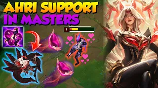 500 AHRI SUPPORT IN MASTERS Does it work Masters Ahri Erick Dota - League of Legends