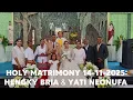 HOLY MATRIMONY 24-11-2025: ORIANUS HENDRIKUS BRIA, A.Md  \u0026 MIRMA YORYATI NEONUFA, S.Pd