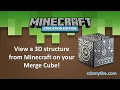 Minecraft Education Edition - 3D Structure to Merge Cube
