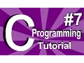 7 C Programming Tutorial For Beginners-Mathematical Operators in C