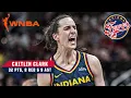 Caitlin Clark UNSTOPPABLE Ties career-high 7 3PM blows out undefeated Liberty WNBA on ESPN