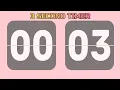 3 Second Timer Bold Countdown Confetti Blast