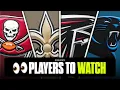 Preseason players to watch for every NFC South team