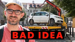 The city IGNORED it for a year, so we towed it
