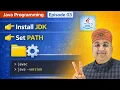 Episode 03 Install JDK Set PATH Variable Step-by-Step Java Programming