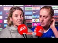 Sonia Bompastor \u0026 Kiera Walsh react as Chelsea’s 34-game unbeaten run ends