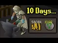 10 Days and 58 000 Mithril Bars UIM