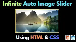 Make Simple Auto Image Slider Using HTML CSS Only