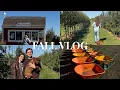 FALL VLOG apple picking pumpkin patch chasing puppy
