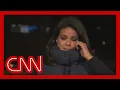 Sara Sidner chokes up after reporting from hospital