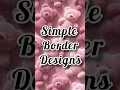 Drawing Border Design for Project Front Page Beautiful Drawing Ideas for Title Page Design