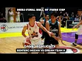 Download Lagu BENTENG vs DREAM TEAM A: CHRISTIAN GUNAWAN MASIH LEVEL IBL Banget! LAPANGAN Serasa di Home LAKERS!