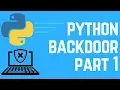 Back door program using python - part 1 creating and accepting connections