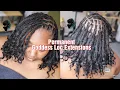 Permanent Boho Goddess Loc Extensions