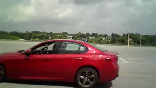 2018 Alfa Romeo Giulia plus Madness Monza exhaust-From the outside 1