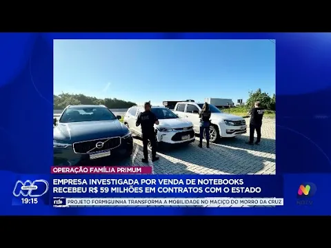Suspeita de fraude: Polícia Civil de Joinville apura venda de notebooks à Secretaria de Educação