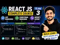 React JS Complete Course Class 03 List Rendering Conditional Rendering Import Export