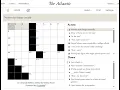 The Atlantic Crossword 2026