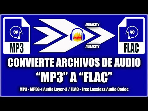 Download MP3 Convertir audio mp3 a flac - Audacity