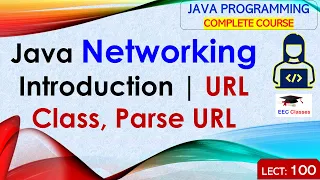 L100 Java Networking Introduction URL Class Parse URL Java Programming Lectures in Hindi