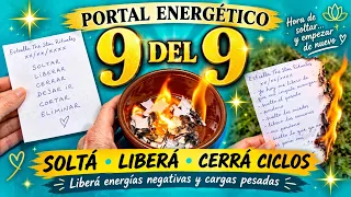 🔥 PORTAL 9/9 | SOLTÁ TODO LO QUE YA NO QUERÉS EN TU VIDA! 🌈