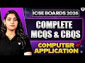 ICSE Class 10 Computer Applications Complete MCQs CBQS Full Syllabus Revision 2026