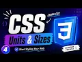 CSS Units Sizes Tutorial for Beginners