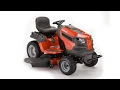 Husqvarna 22-HP V-twin Hydrostatic 46-in Riding Lawn Mower