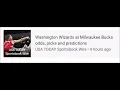 USA TODAY Sportsbook WireWashington Wizards at Milwaukee Bucks odds picks and predictions