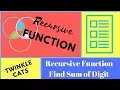 Recursive Function Complete Tutorial Bangla Find Sum Of Digit Using Recursive Function