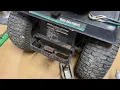 s garden tractor sleeve hitch install