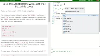 Basic JavaScript Iterate with JavaScript Do While Loops free code camp Dani