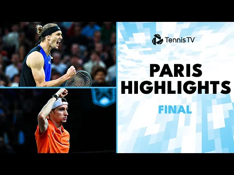 Alexander Zverev vs Ugo Humbert For The Title | Paris 2024 Final Highlights - YouTube thumbnail