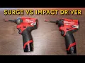 Milwaukee M12 Surge Driver vs Impact Driver Compared